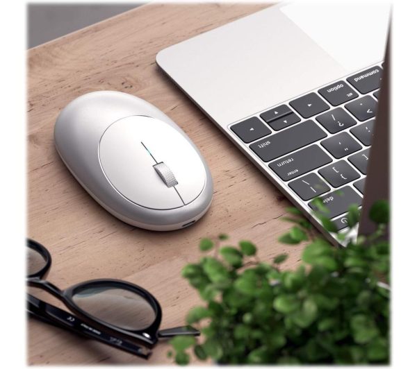 SATECHI M1 Wireless Optical Mouse - Silver