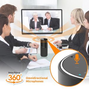 TOUCAN S100 Bluetooth Conference Speaker - Black