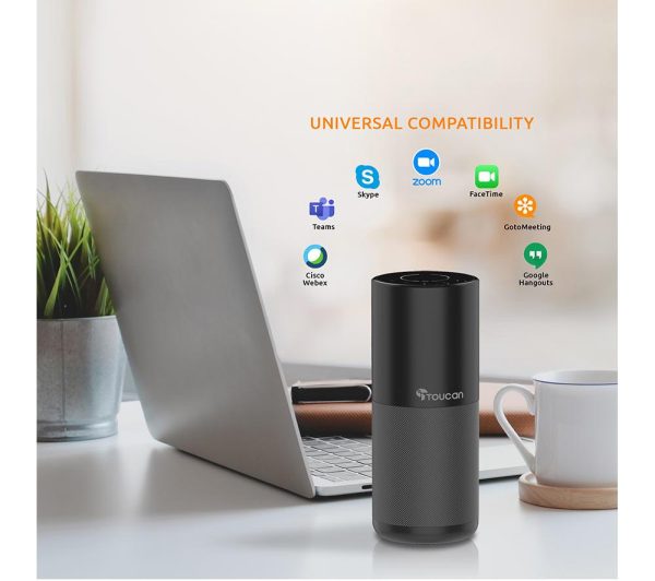 TOUCAN S100 Bluetooth Conference Speaker - Black