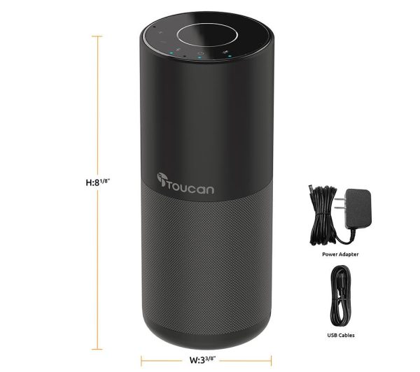 TOUCAN S100 Bluetooth Conference Speaker - Black