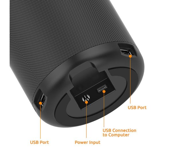 TOUCAN S100 Bluetooth Conference Speaker - Black