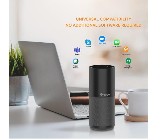TOUCAN S100 Bluetooth Conference Speaker - Black