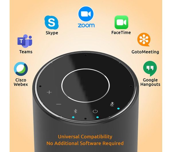 TOUCAN S100 Bluetooth Conference Speaker - Black