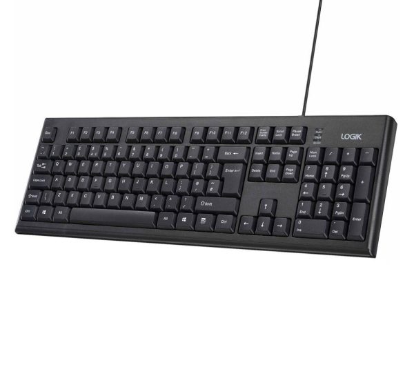 LOGIK LFSWDKB23 Keyboard - Black