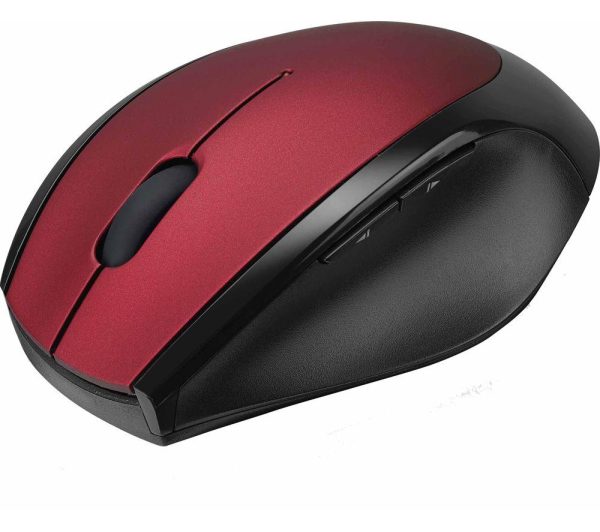 LOGIK LWLMRD23 Wireless Optical Mouse - Red