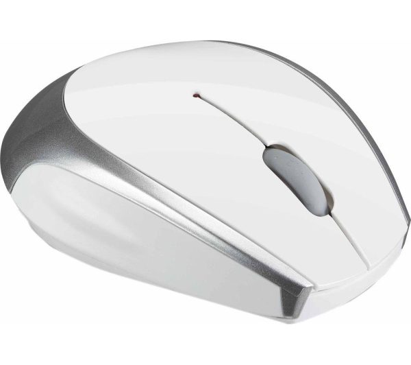 LOGIK LWLMWH23 Wireless Optical Mouse - White