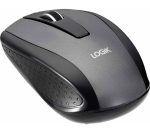 LOGIK L3BWLM23 Wireless Optical Mouse - Grey & Black