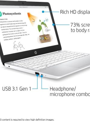 HP Stream 11-ak0515sa 11" Laptop - IntelÂ® CeleronÂ®, 64 GB eMMC, White