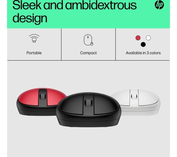 HP 240 Bluetooth Wireless Optical Mouse - Black