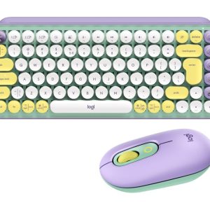 LOGITECH K380 & Pebble M350 Wireless Keyboard & Mouse Bundle - Rose