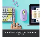 LOGITECH K380 & Pebble M350 Wireless Keyboard & Mouse Bundle - Rose