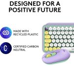 LOGITECH K380 & Pebble M350 Wireless Keyboard & Mouse Bundle - Rose