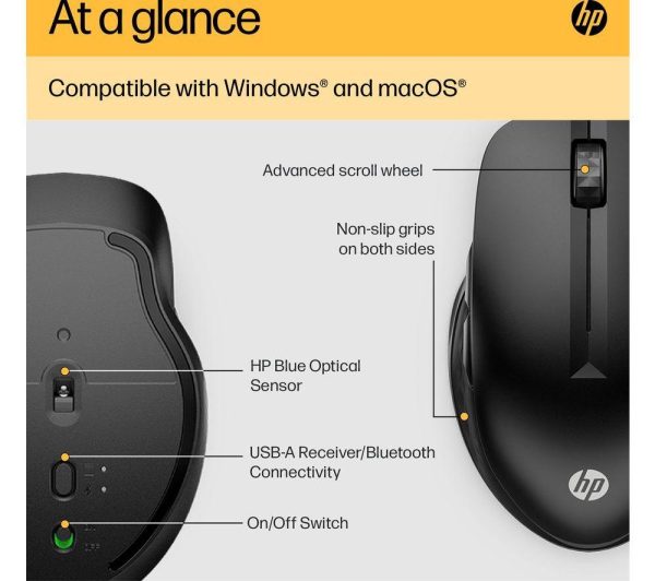 HP 430 Multi-Device Wireless Optical Mouse
