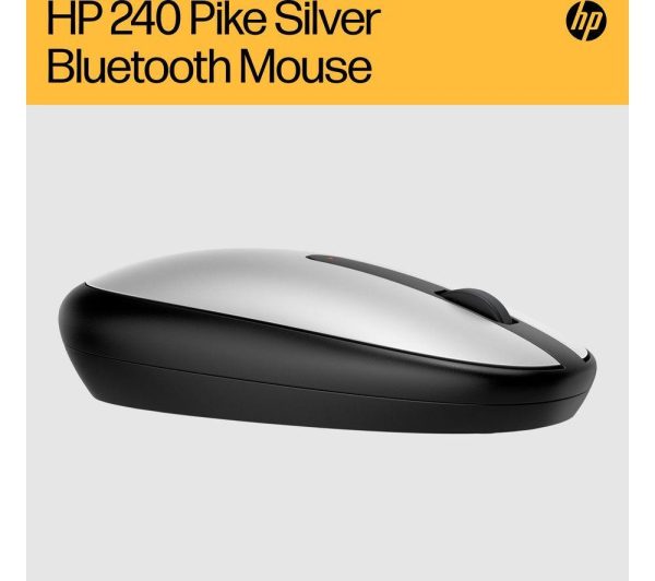 HP 240 Bluetooth Wireless Optical Mouse - Silver