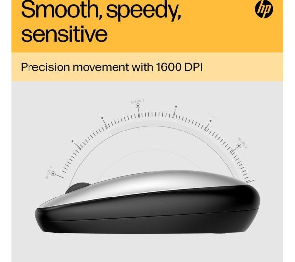 HP 240 Bluetooth Wireless Optical Mouse - Silver
