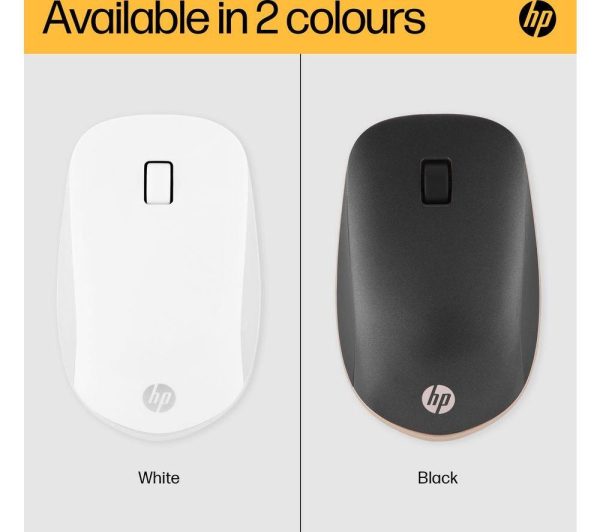 HP 410 Slim Silver Wireless Optical Mouse - Ash Silver