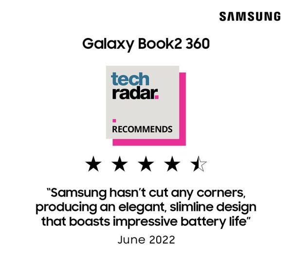 SAMSUNG Galaxy Book2 360 13.3" 2 in 1 Laptop - Intel® Core i5, 256 GB SSD, Silver