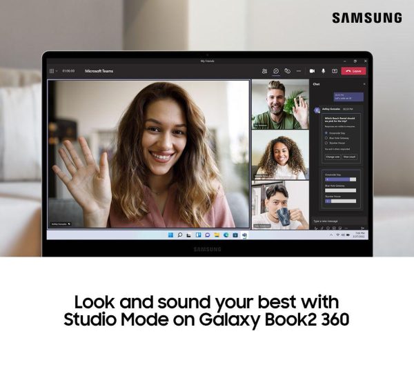 SAMSUNG Galaxy Book2 360 13.3" 2 in 1 Laptop - Intel® Core i5, 256 GB SSD, Silver