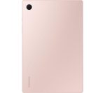 SAMSUNG Galaxy Tab A8 10.5" Tablet (32 GB, Pink Gold) & Book Cover (Dark Grey) Bundle