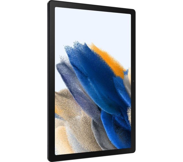 SAMSUNG Galaxy Tab A8 10.5" 4G Tablet (32 GB, Graphite) & Book Cover (Dark Grey) Bundle