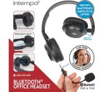 INTEMPO EE6282 Wireless Headset - Black