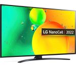 LG 65NANO766QA 65" Smart 4K Ultra HD HDR LED TV with Google Assistant & Amazon Alexa