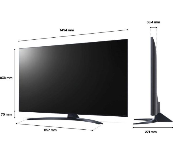 LG 65NANO766QA 65" Smart 4K Ultra HD HDR LED TV with Google Assistant & Amazon Alexa