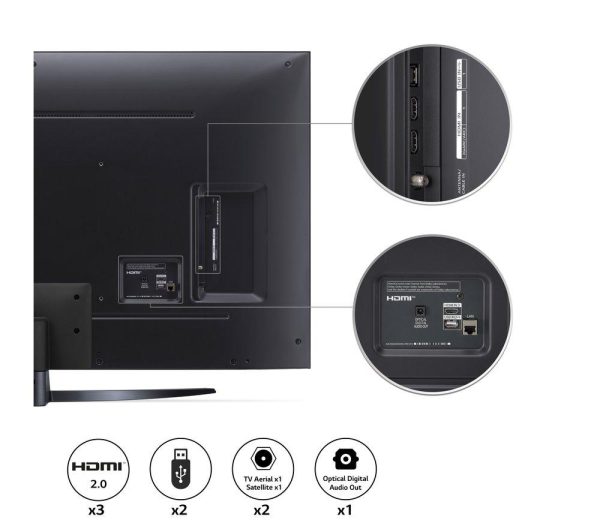 LG 55NANO766QA 55" Smart 4K Ultra HD HDR LED TV with Google Assistant & Amazon Alexa