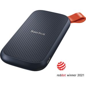 SANDISK Portable External SSD - 1 TB, Black