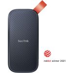 SANDISK Portable External SSD - 1 TB, Black