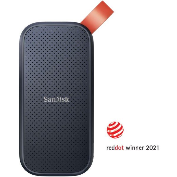 SANDISK Portable External SSD - 1 TB, Black