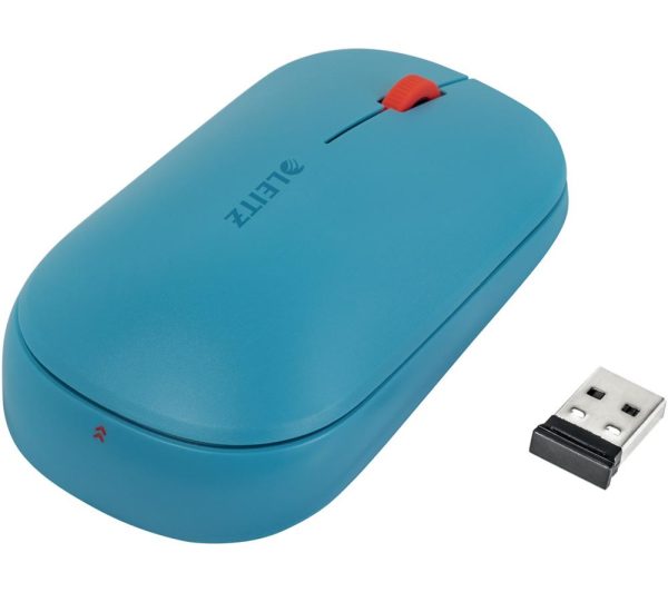 LEITZ Cosy SureTrack Dual Wireless Optical Mouse - Calm Blue