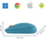 LEITZ Cosy SureTrack Dual Wireless Optical Mouse - Calm Blue