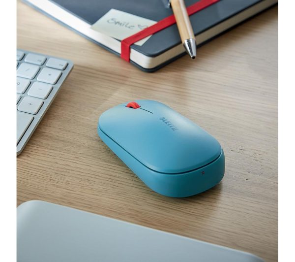 LEITZ Cosy SureTrack Dual Wireless Optical Mouse - Calm Blue