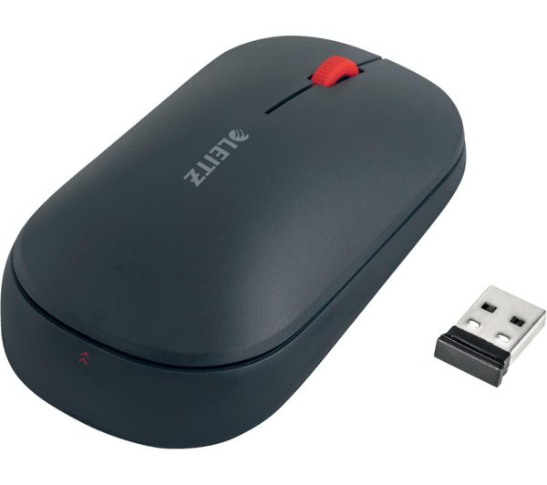 LEITZ Cosy SureTrack Dual Wireless Optical Mouse - Velvet Grey