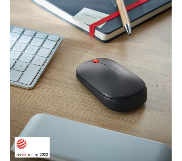 LEITZ Cosy SureTrack Dual Wireless Optical Mouse - Velvet Grey