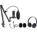 EASYPIX MyStudio 62021 Headset & Microphone Podcast Kit