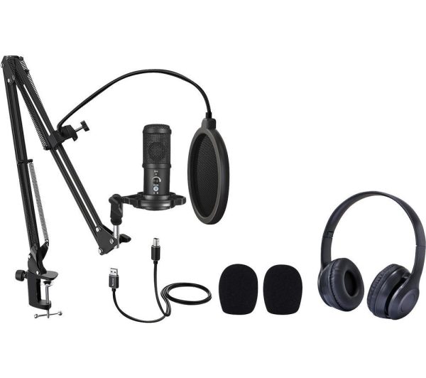 EASYPIX MyStudio 62021 Headset & Microphone Podcast Kit