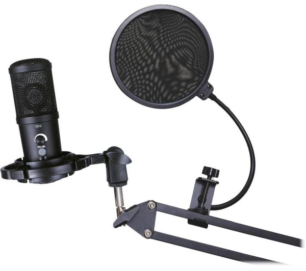 EASYPIX MyStudio 62021 Headset & Microphone Podcast Kit