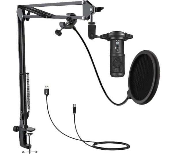 EASYPIX MyStudio 62021 Headset & Microphone Podcast Kit