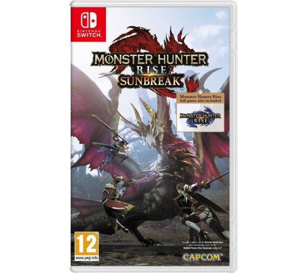NINTENDO SWITCH Monster Hunter Rise + Sunbreak set