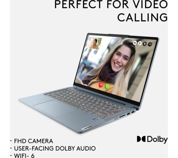 LENOVO IdeaPad Flex 5i 14" 2 in 1 Laptop - Intel® Core i3, 128 GB SSD, Blue