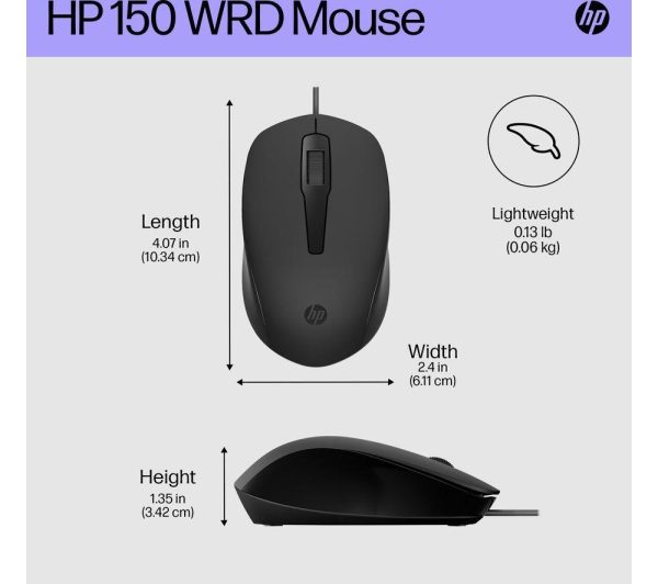 HP 150 Optical Mouse