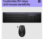 HP 650 Wireless Keyboard & Mouse Set - Black