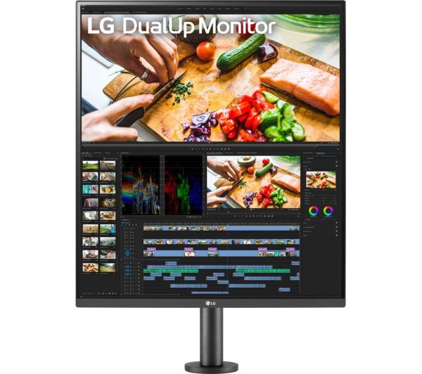 LG DualUp 28MQ780-B.AEK Quad HD 27.6" Nano IPS LCD Monitor - Black