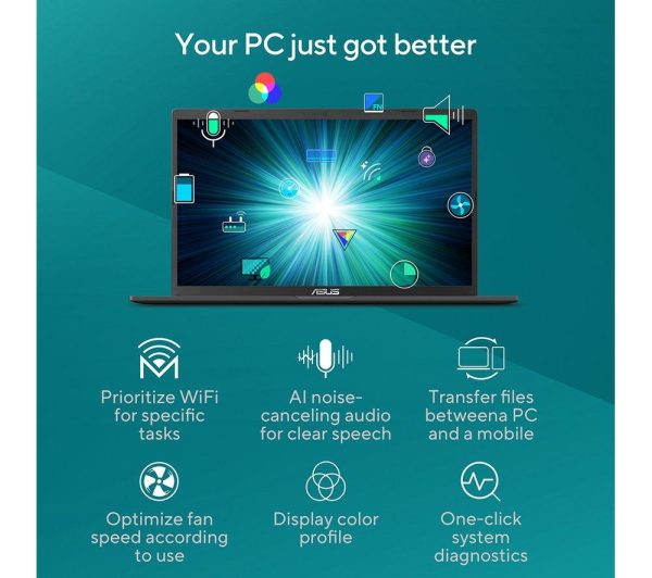ASUS Vivobook 15 X1500EA 15.6" Laptop - IntelÂ® PentiumÂ® Gold, 256 GB SSD, Black