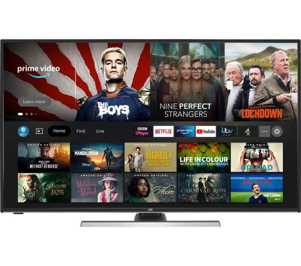 JVC LT-50CF810 Fire TV Edition 50" Smart 4K Ultra HD HDR LED TV with Amazon Alexa