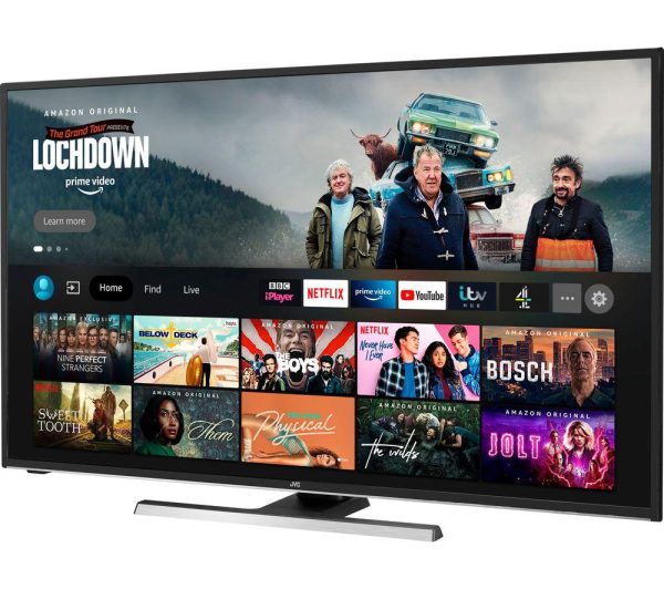 JVC LT-50CF810 Fire TV Edition 50" Smart 4K Ultra HD HDR LED TV with Amazon Alexa