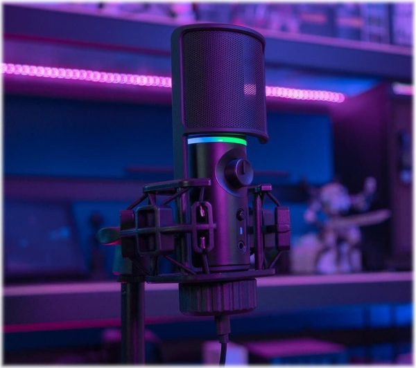 STREAMPLIFY Mic Tripod USB Microphone - Black