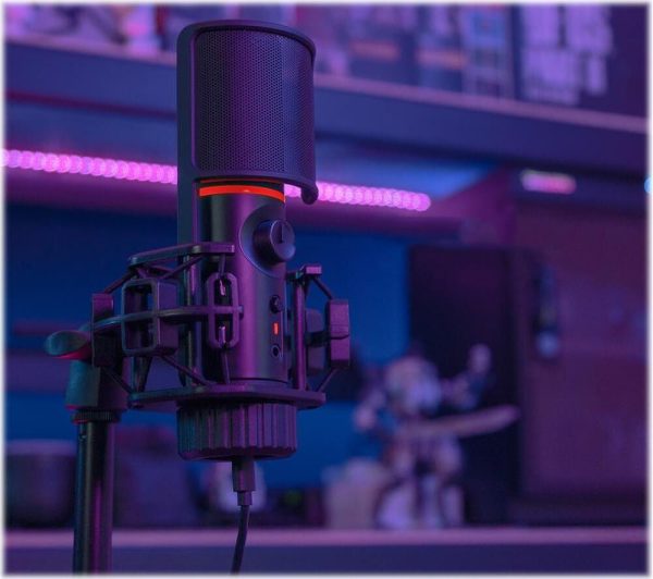 STREAMPLIFY Mic Tripod USB Microphone - Black